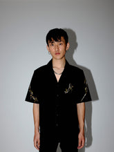 Load image into Gallery viewer, Embroidered Black Shirt