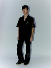 Load image into Gallery viewer, Embroidered Black Shirt