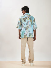 Load image into Gallery viewer, Dusty Blue Bone Shirt